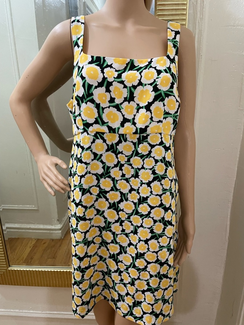 Diane Von Furstenberg Yellow Floral Print Dress by for target - Picture 8 of 16
